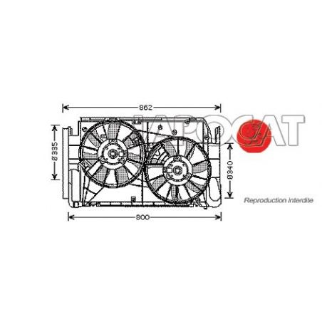 MOTOVENTILATEUR TOYOTA