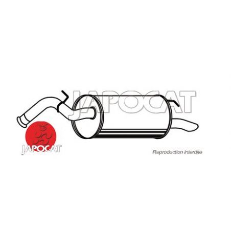 SILENCIEUX AR YARIS P9 1.4 D4D