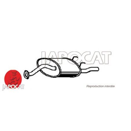 SILENCIEUX AR CIVIC EH9/EJ1/EK3
