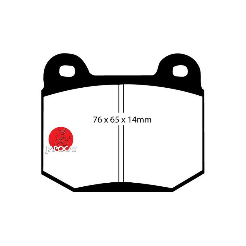 PLAQUETTES AR IMPREZA/350 EBC