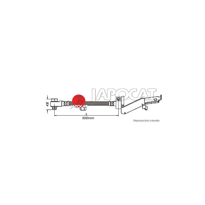 FLEXIBLE DE FREIN AVG VOYAGER GS 50