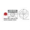 KIT PISTONS 1KZ-TE TEIKIN