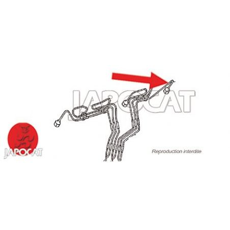TUYAU INJECTEUR NO6 1HDFTE ORIGINE