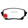 PLAQUETTES AV JB4 123mm