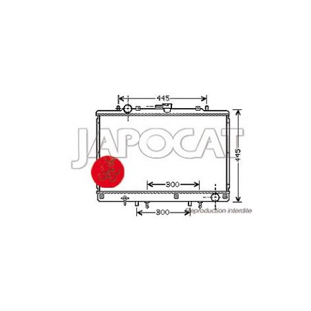 RADIATEUR PAJERO V 2,5TD BVA
