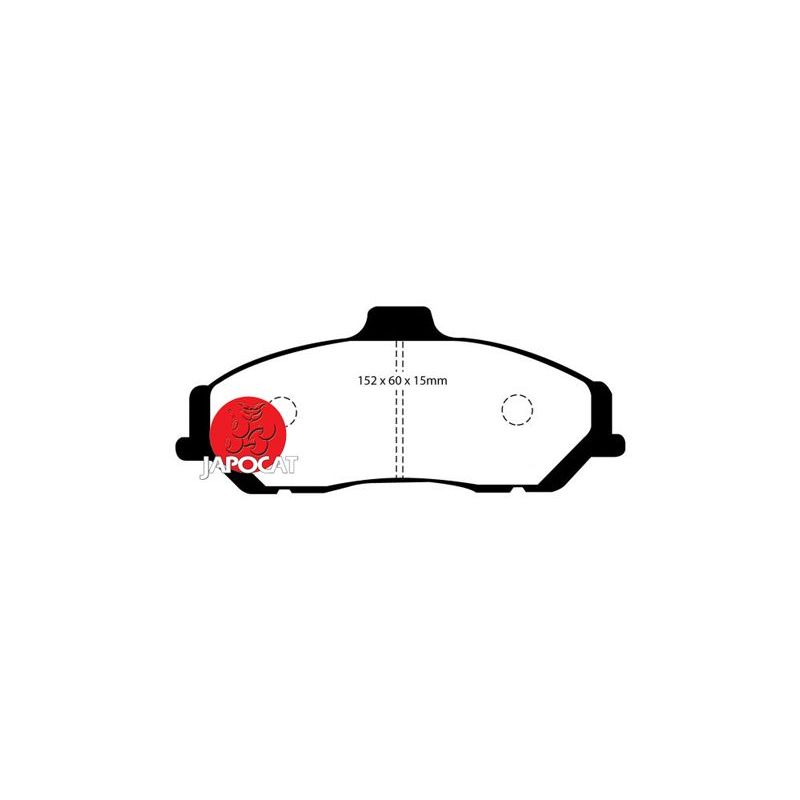 PLAQUETTES AV B2500/RANGER 151mm