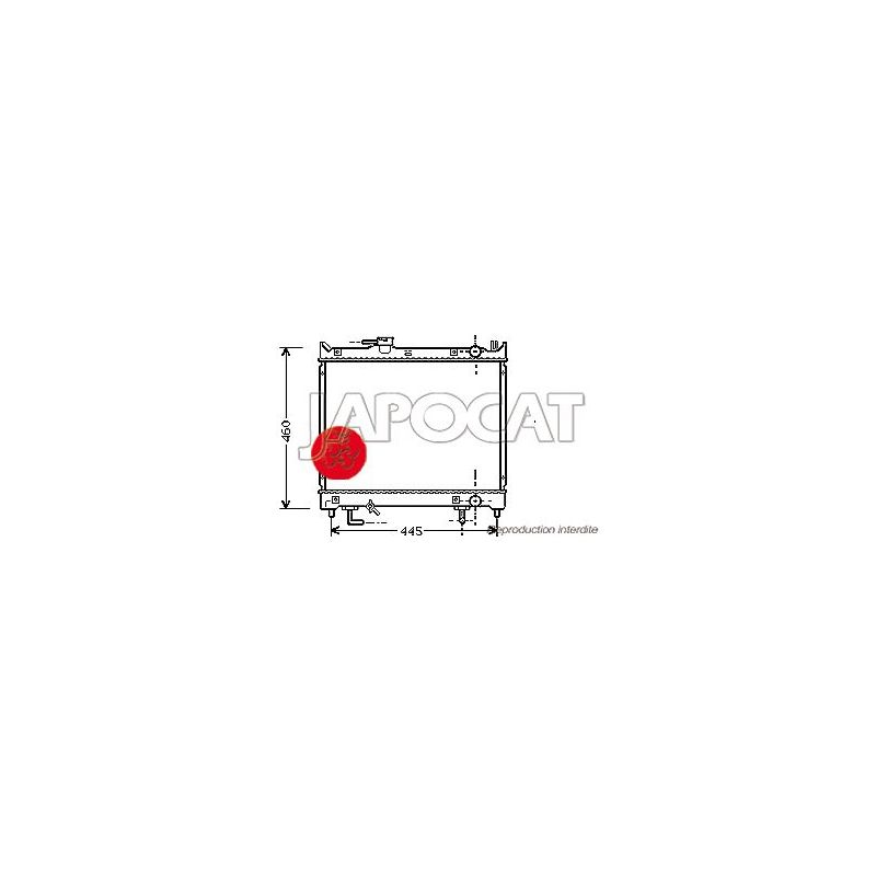 RADIATEUR de Refroidissement