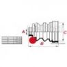 SOUFFLET de CARDAN 111mm x 77mmm x 23mm