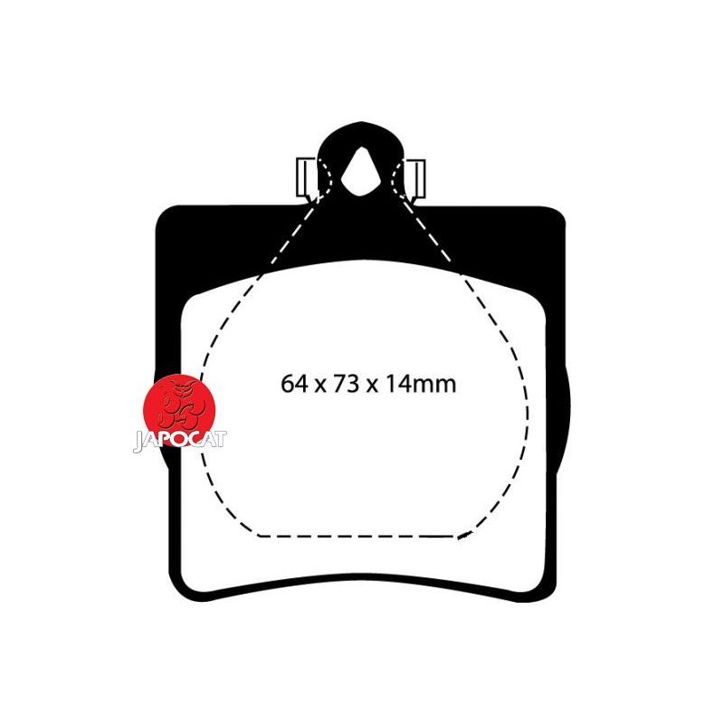 PLAQUETTES de FREIN Arrière EBC Ultimax
