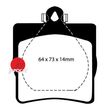 PLAQUETTES de FREIN Arrière EBC Ultimax