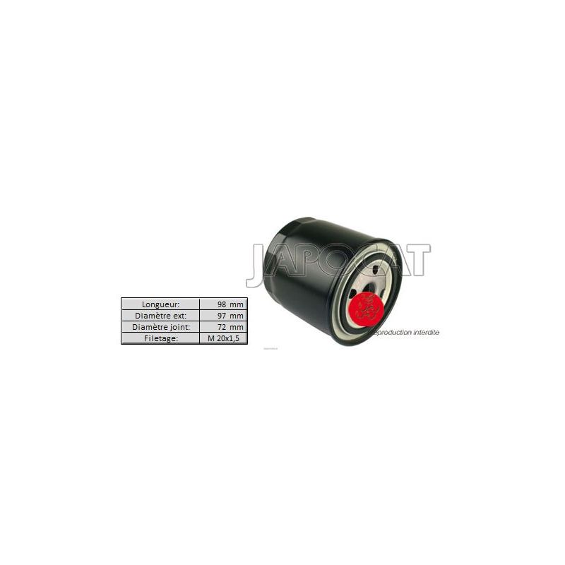 FILTRE A CARBURANT SAMURAI 1.9D