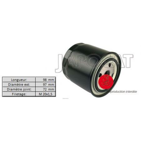 FILTRE A CARBURANT SAMURAI 1.9D