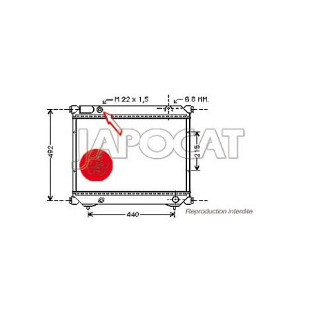 RADIATEUR de Refroidissement