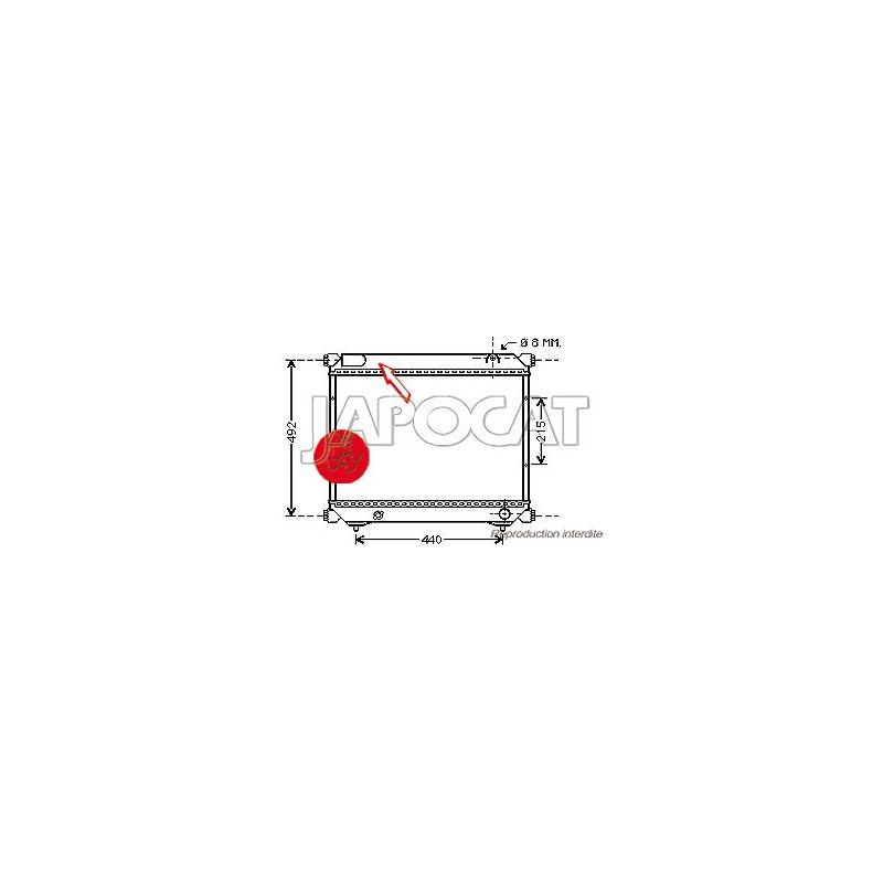 RADIATEUR de Refroidissement