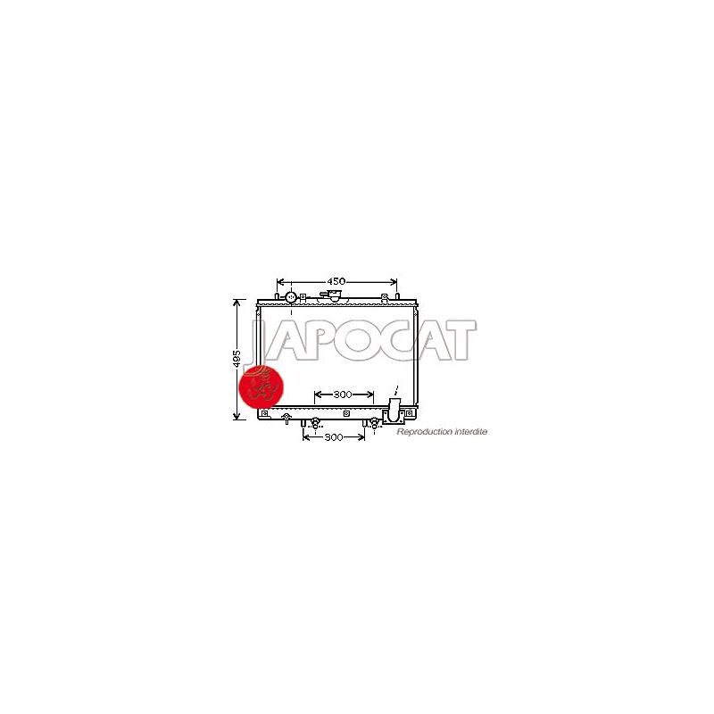 RADIATEUR de Refroidissement