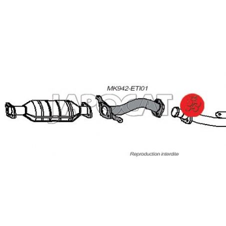 TUBE ENTRE KTA/SILENCIEUX K94