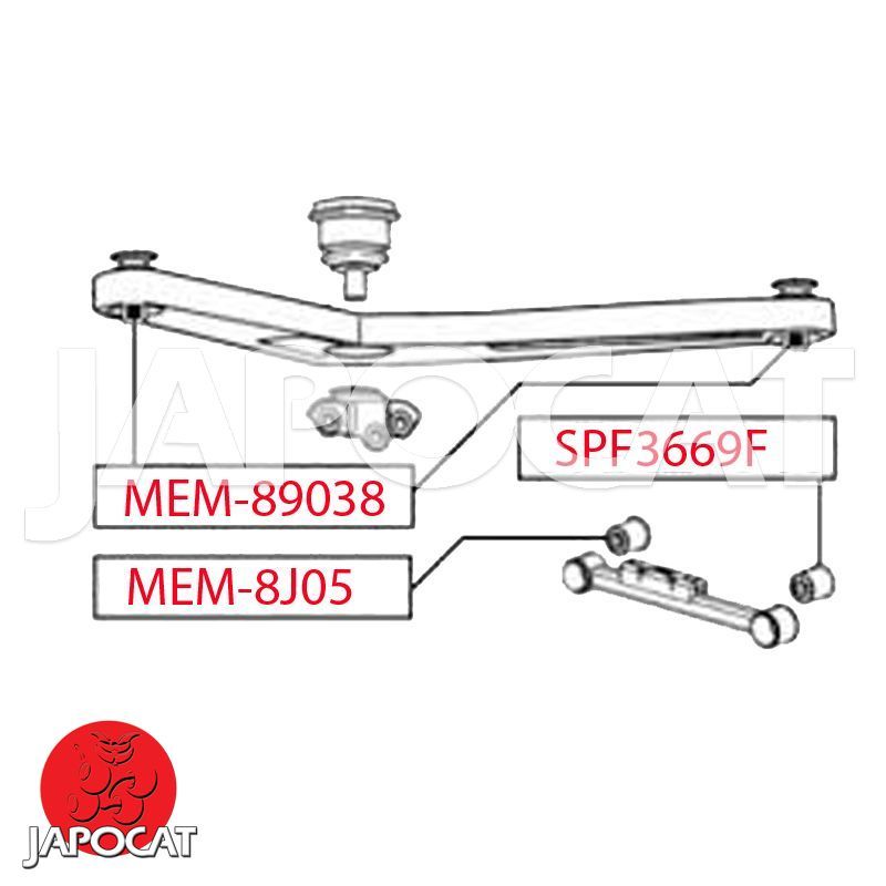 SILENTBLOC BRAS SUSP AR KJ/WJ