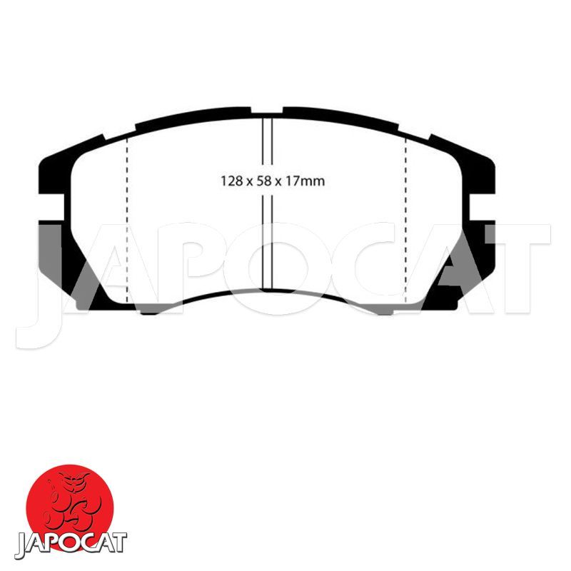 BRAKE PADS (Front) (EBC Bluestuff)