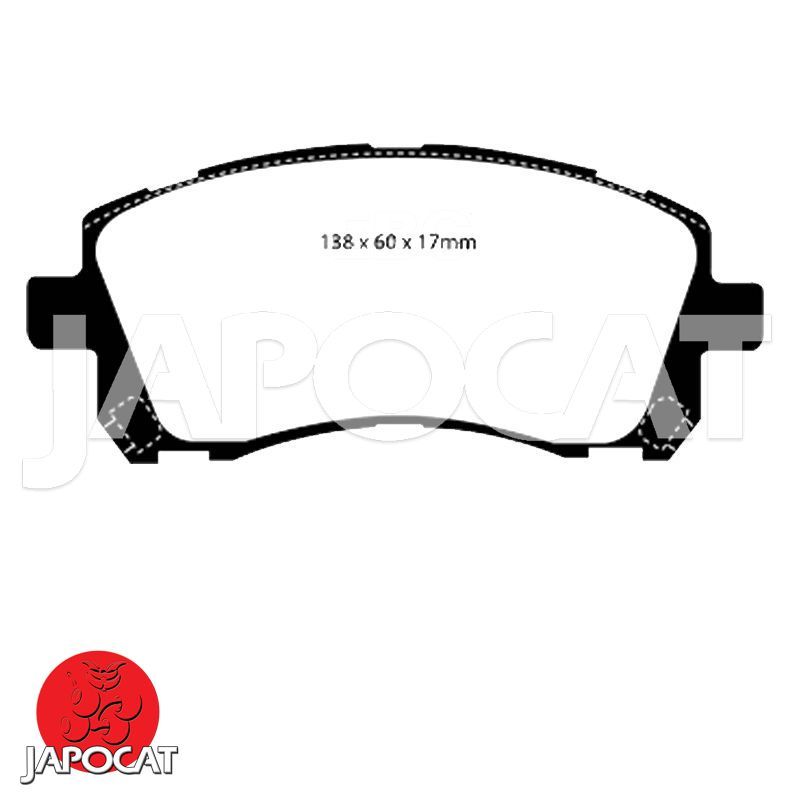 BRAKE PADS (Front) (EBC Bluestuff)