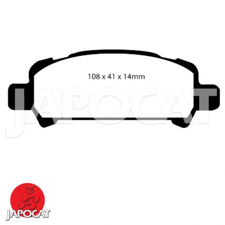 BRAKE PADS (Front) (EBC Bluestuff)