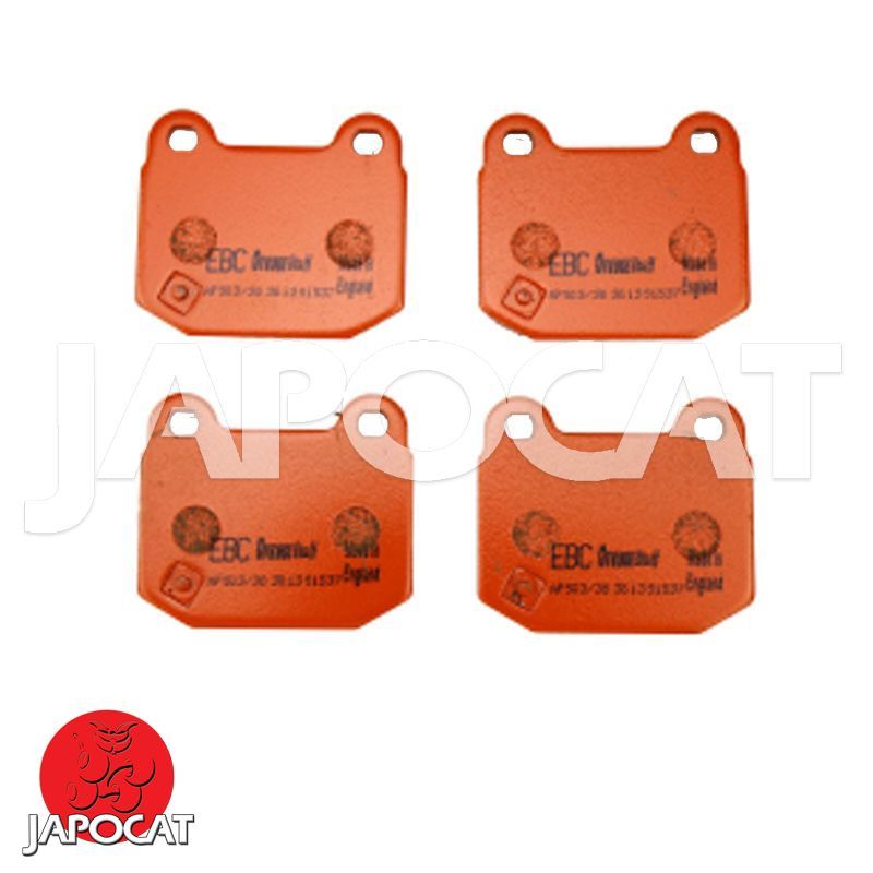BRAKE PADS Set (Front) (EBC Orangestuff)