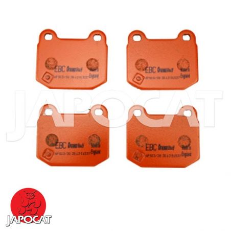 BRAKE PADS Set (Front) (EBC Orangestuff)