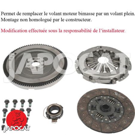KIT VOLANT MOTEUR Plein + EMBRAYAGE