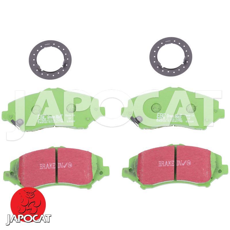 BRAKE PADS Set (Front) (EBC Greenstuff)