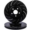 BRAKE DISC (Front, Pair, Dimpled & Slotted) (EBC)