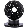 BRAKE DISC (Front, Pair, Dimpled & Slotted) (EBC)