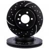 BRAKE DISC (Front, Pair, Dimpled & Slotted) (EBC)