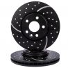 BRAKE DISC (Front, Pair, Dimpled & Slotted) (EBC)