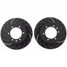BRAKE DISC (Rear, Pair, Dimpled & Slotted) (RDA)