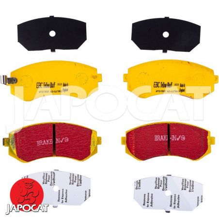 BRAKE PADS Set (Rear) (EBC Yellowstuff)