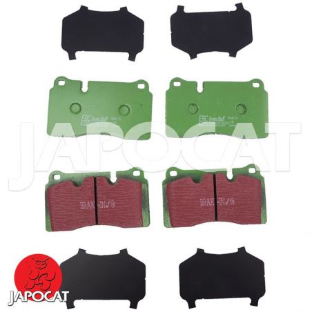BRAKE PADS Set (Front) (EBC Greenstuff)