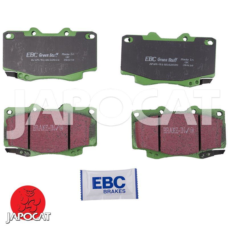 BRAKE PADS Set (Front) (EBC Greenstuff)