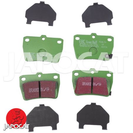 PLAQUETTES de FREIN Arrière EBC Greenstuff