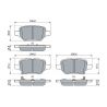 PLAQUETTES de FREIN Arrière