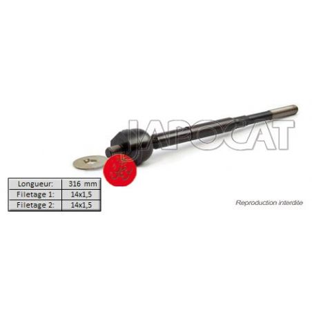 BIELLETTE CREMAILLERE DMAX L316mm