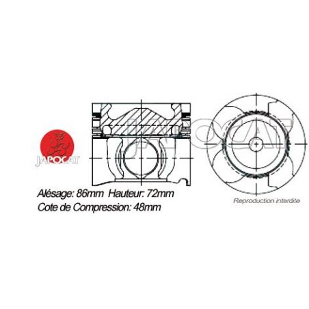 KIT PISTONS 2ADFHV