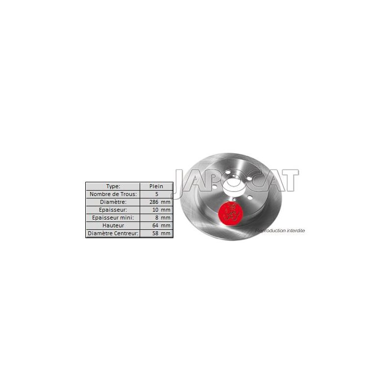 DISQUE AR SUBARU