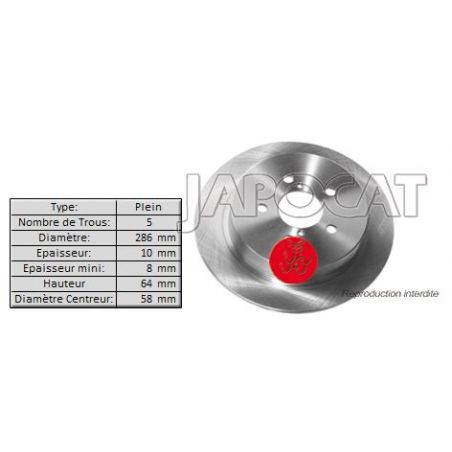 DISQUE AR SUBARU