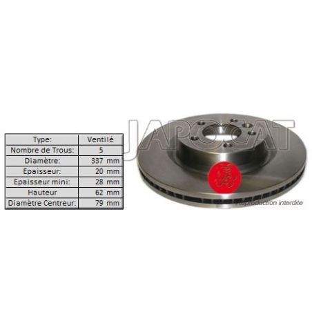 DISQUE AV DISCO III +337